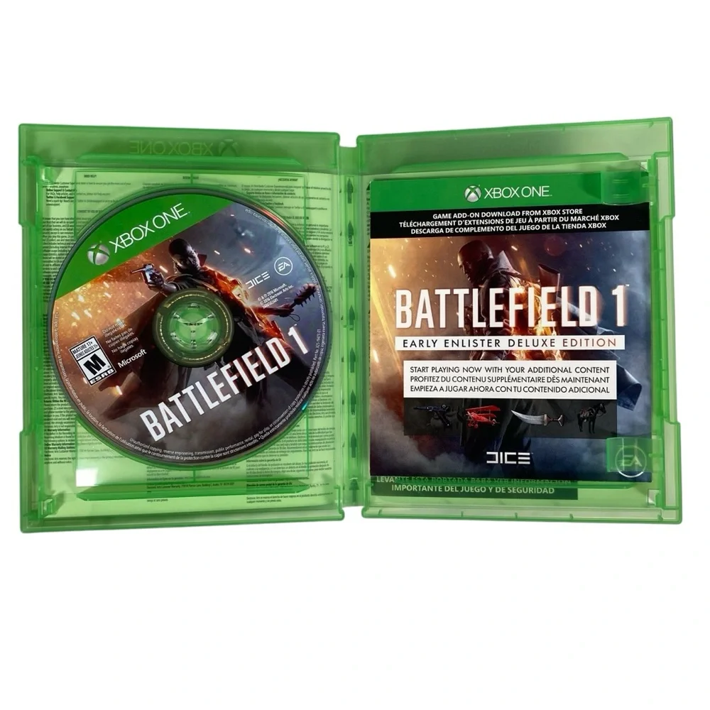 Xbox One Shooter Games Lot‎ of 4 Tested Marvel COD Battlefield Microsoft